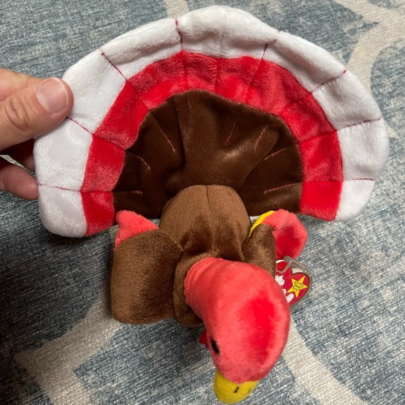 **RARE**MULTIPLE TAG ERRORS** Ty Beanie Baby Gobbles the turkey - Picture 7 of 9